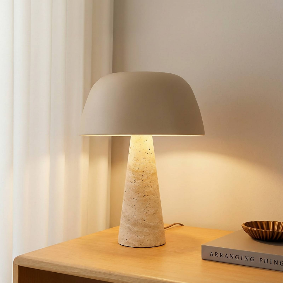 Lampe à poser en pierre moderne, Magritt