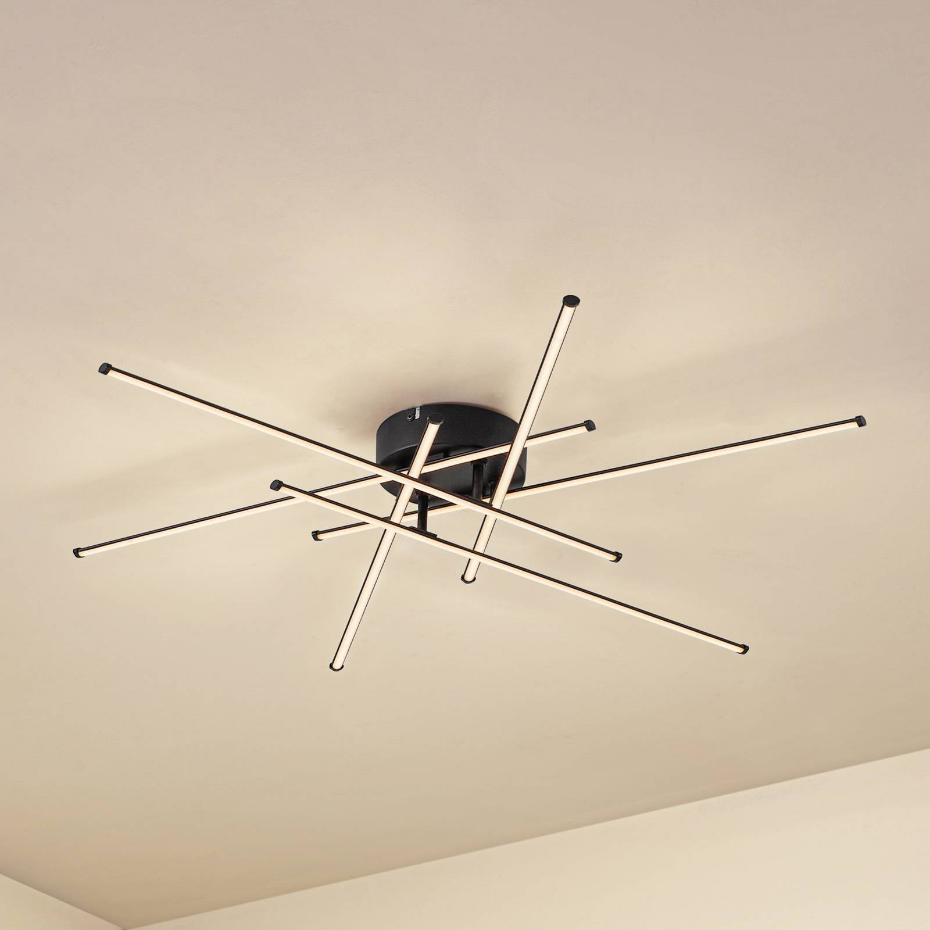 Plafonnier en aluminium moderneLED, Elviano