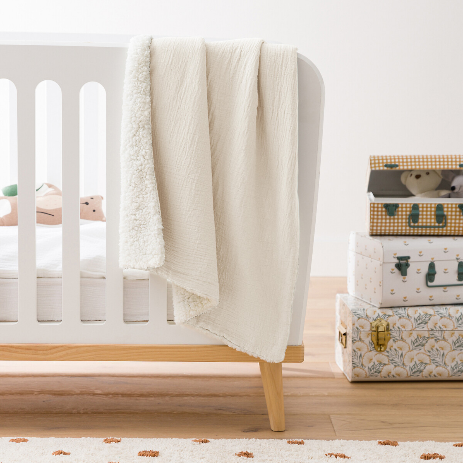 Couverture bébé gaze coton personnalisé Kumla