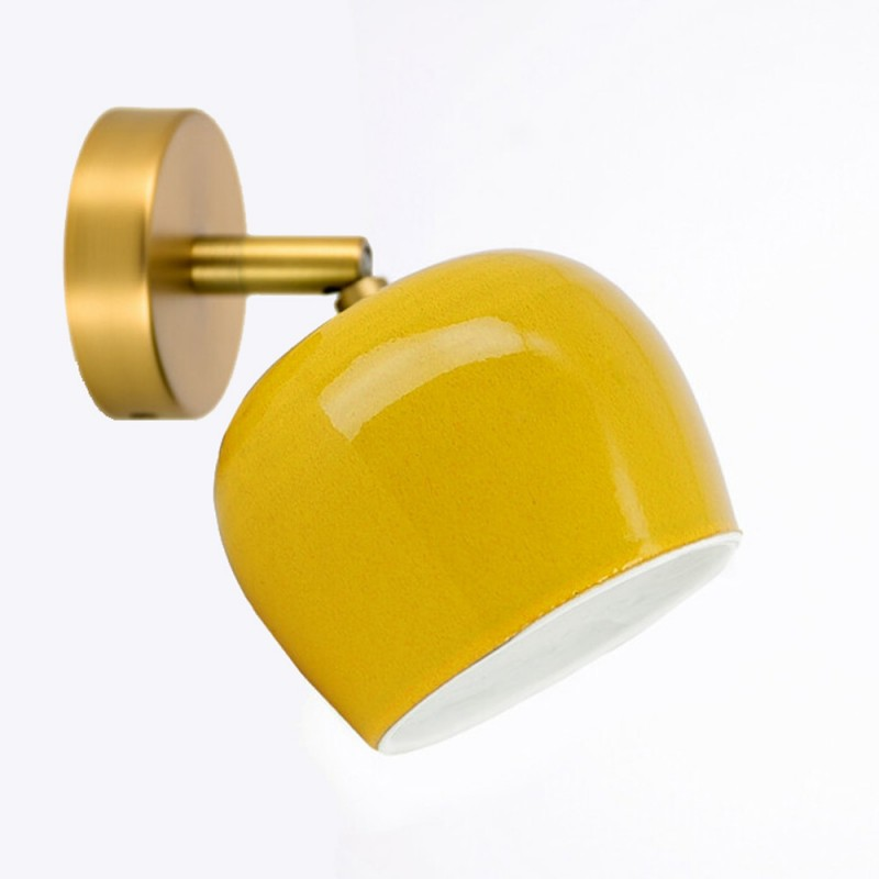 Applique Articulée Céramique Jaune Marcel