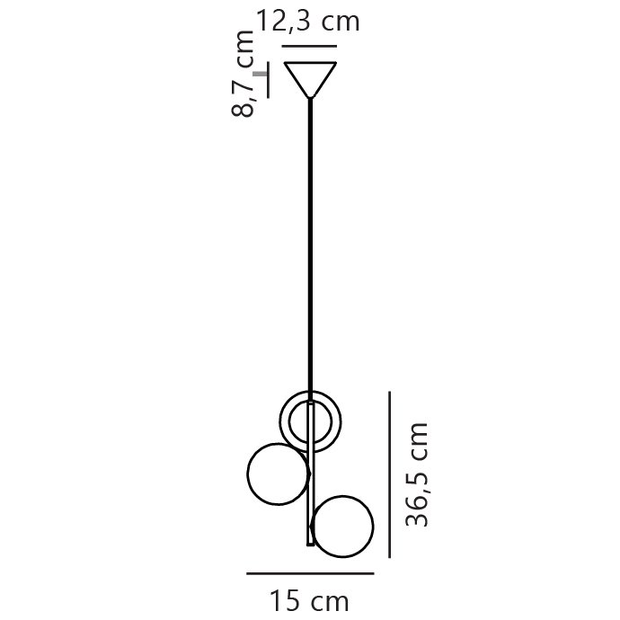Suspension LILLY
