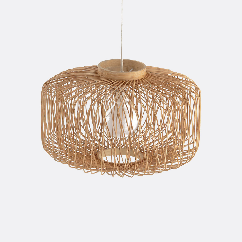 Suspension en bambou Ø44 cm, Yaku