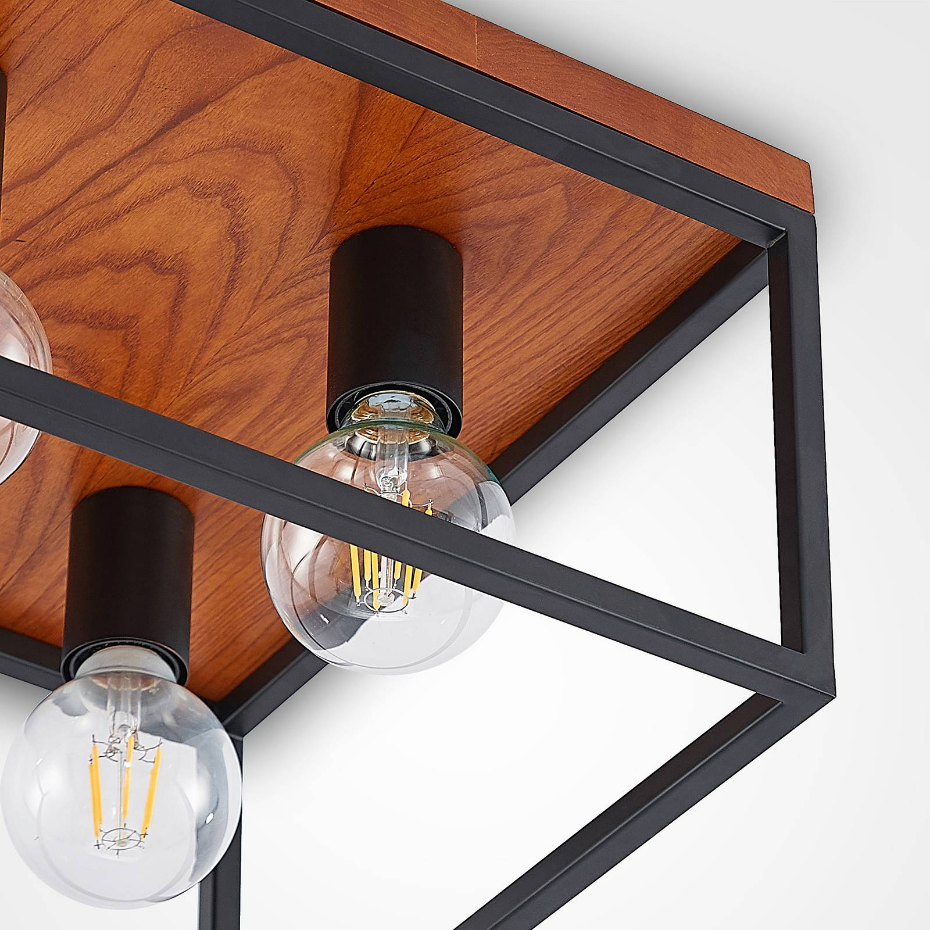 Plafonnier en bois moderne, Miravi