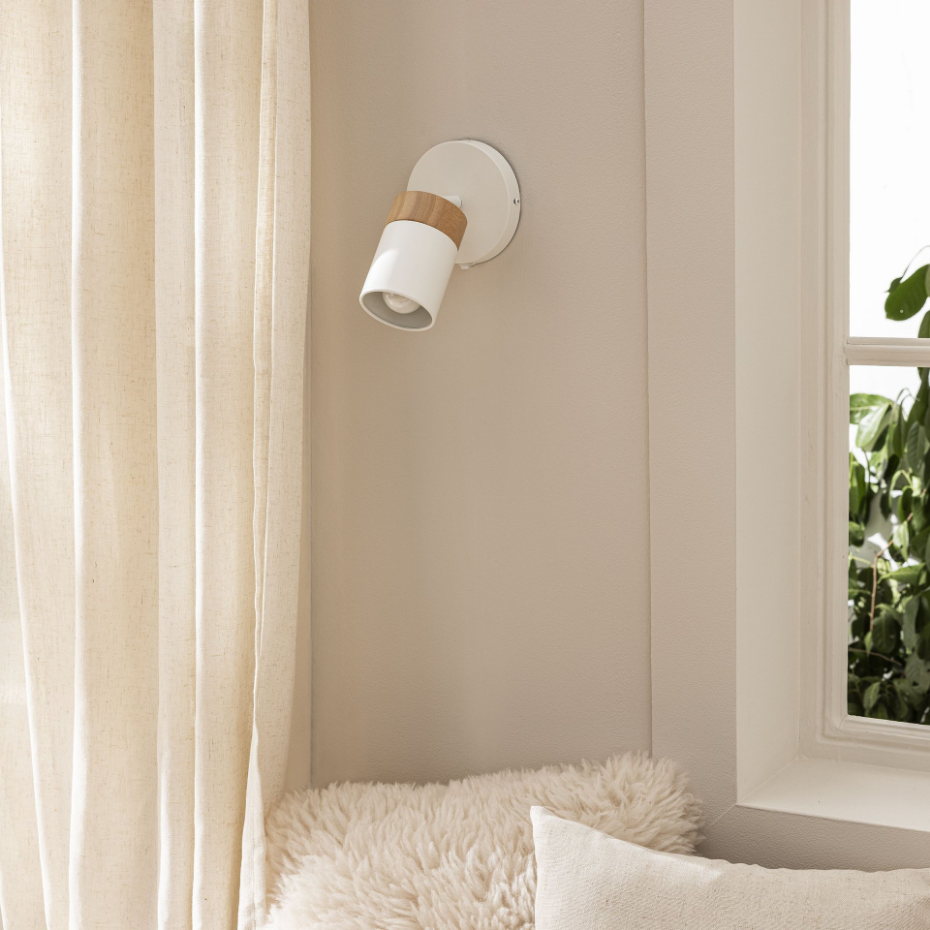 Spot en fer et PVC, TYANNA