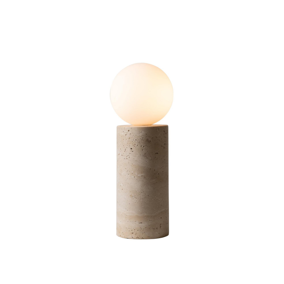 Lampe À Poser Travertin TIVOLI