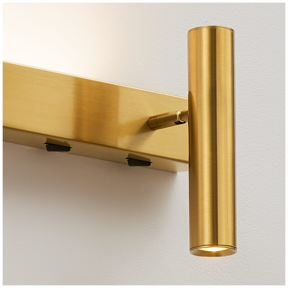 Applique LED en laiton droite - LODVI