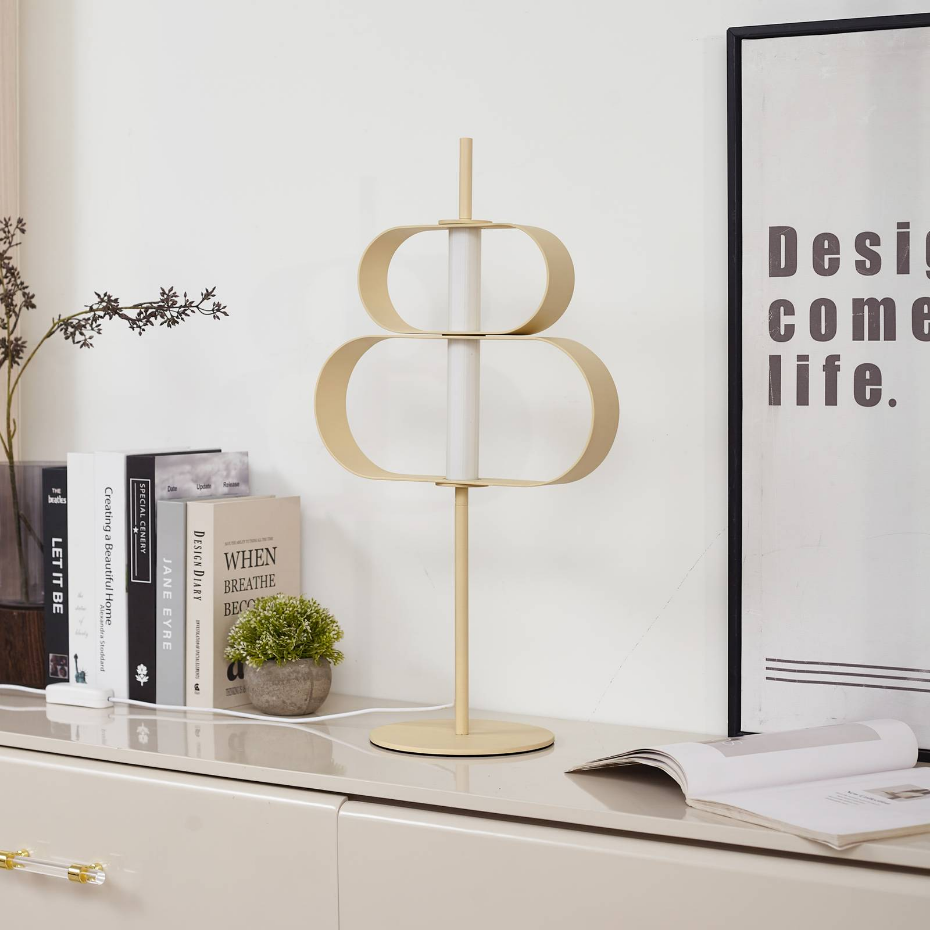 Lampe à poser en métal moderneLED, Audrina