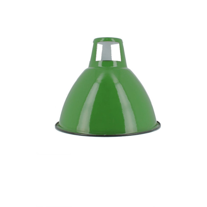 Suspension vintage émaillée Vert Sada
