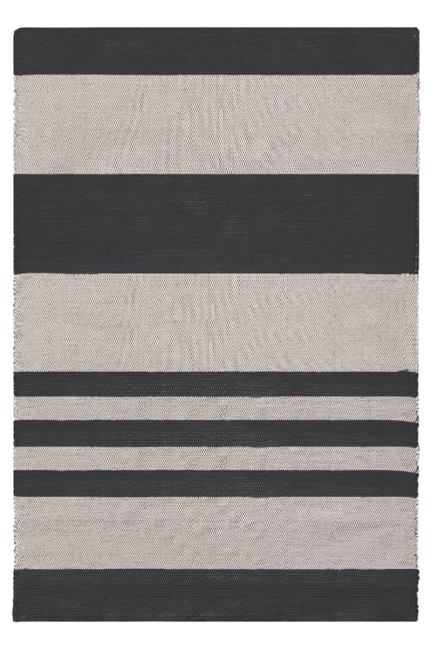 Tapis en coton recyclé tissé à la main TIAGO