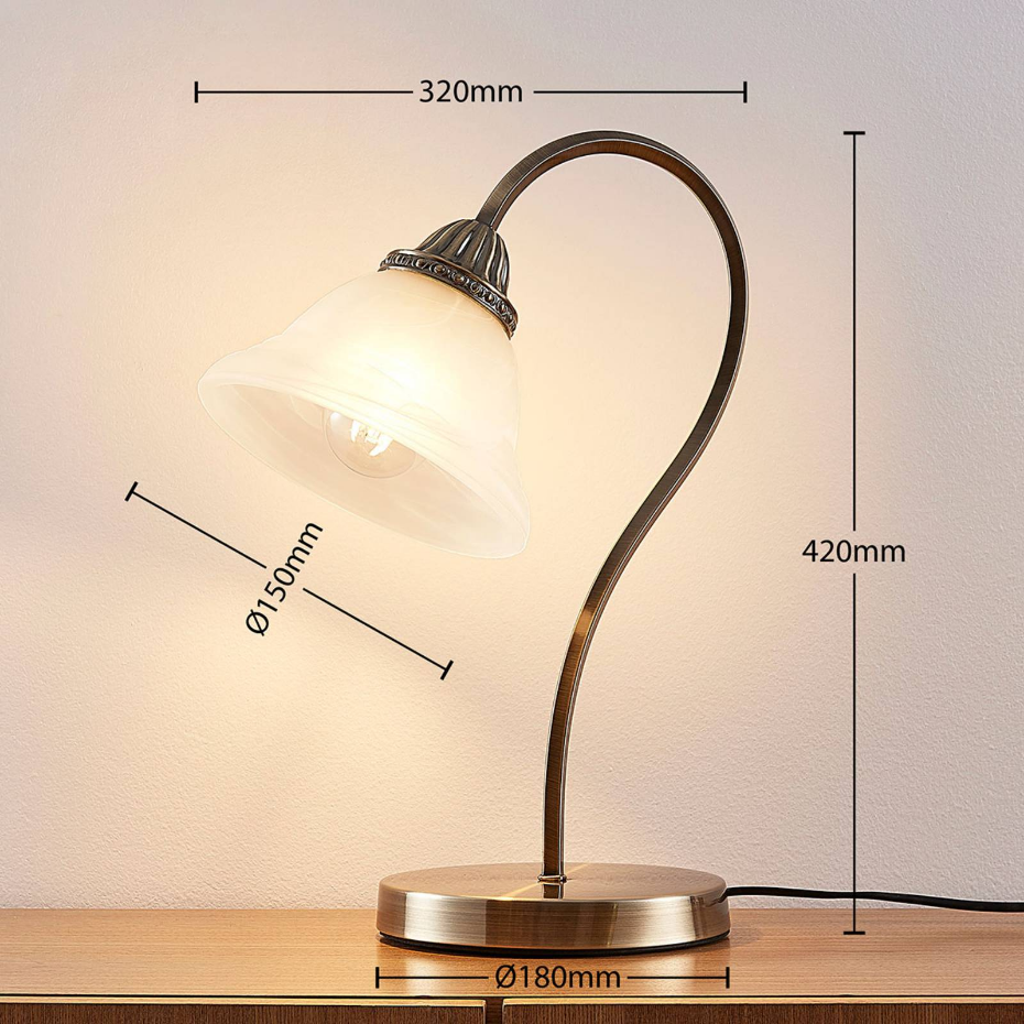 Lampe à poser en verre, Mialina