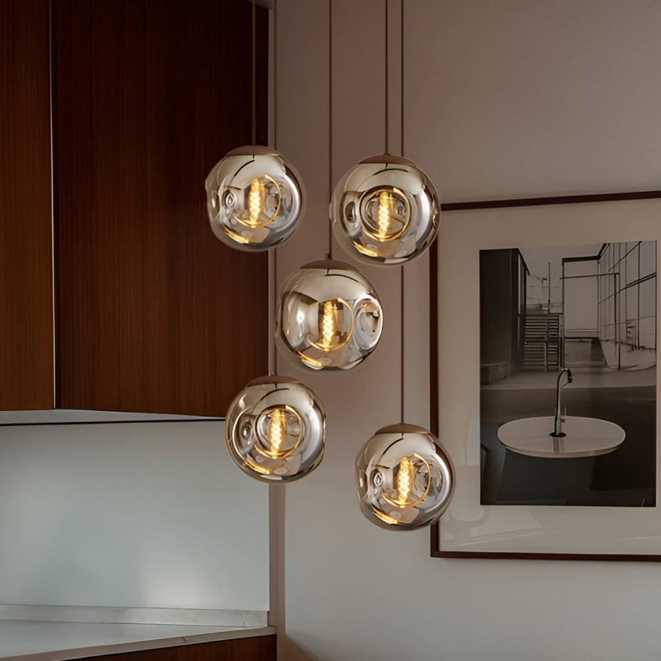 Suspension en verre design, Valentina