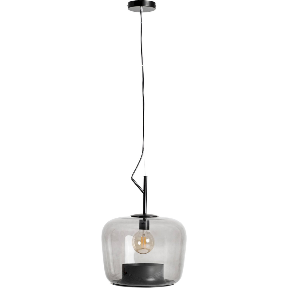 Lustre en cristal design contemporain translucide