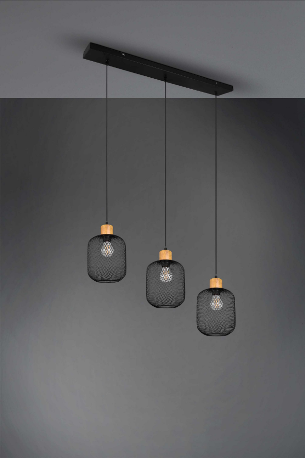 Suspension en métal bohème, D.18 , LAMPE DE SOL CALIMERO