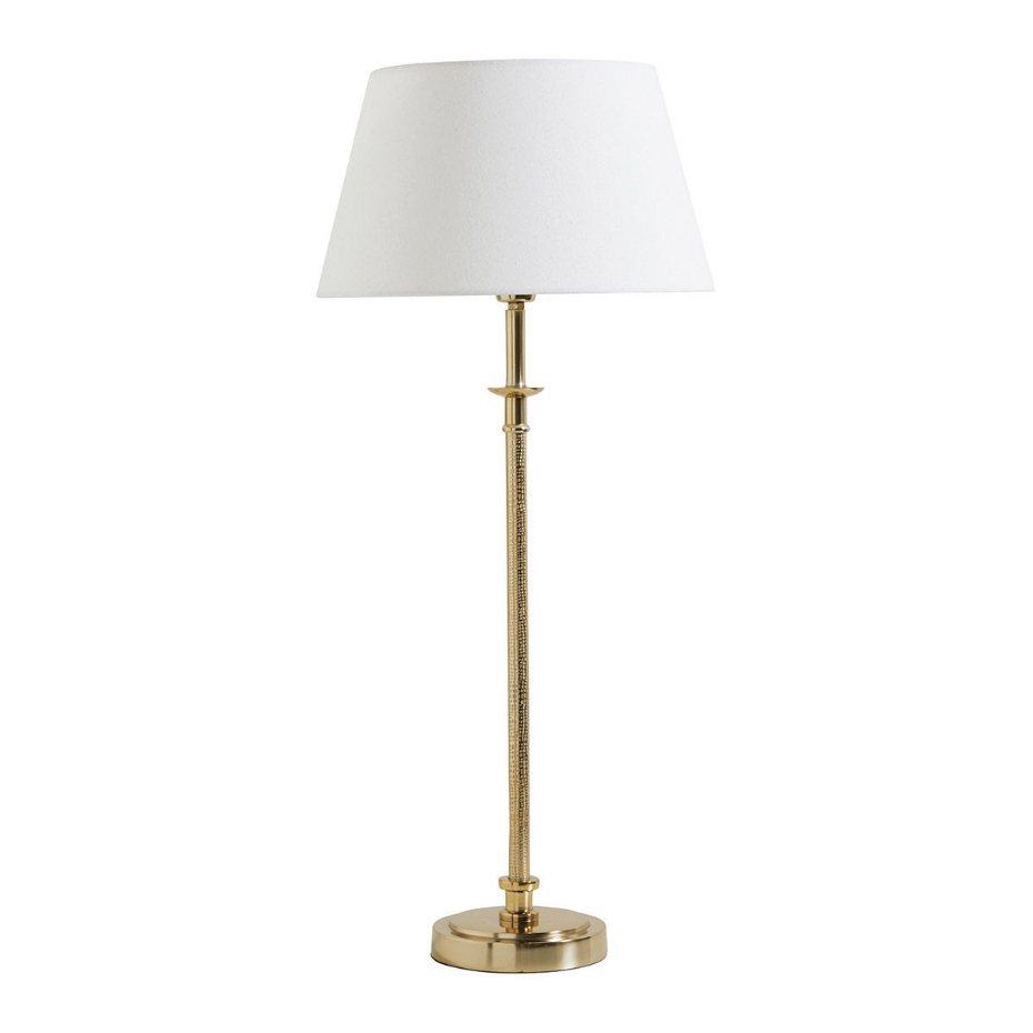 Pied de lampe métal dia 16x58