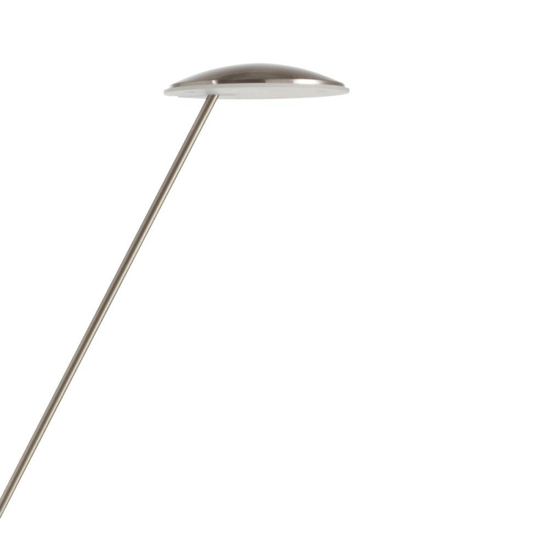 Lampadaire Avec Liseuse Et Cct Solis Chrome Mat