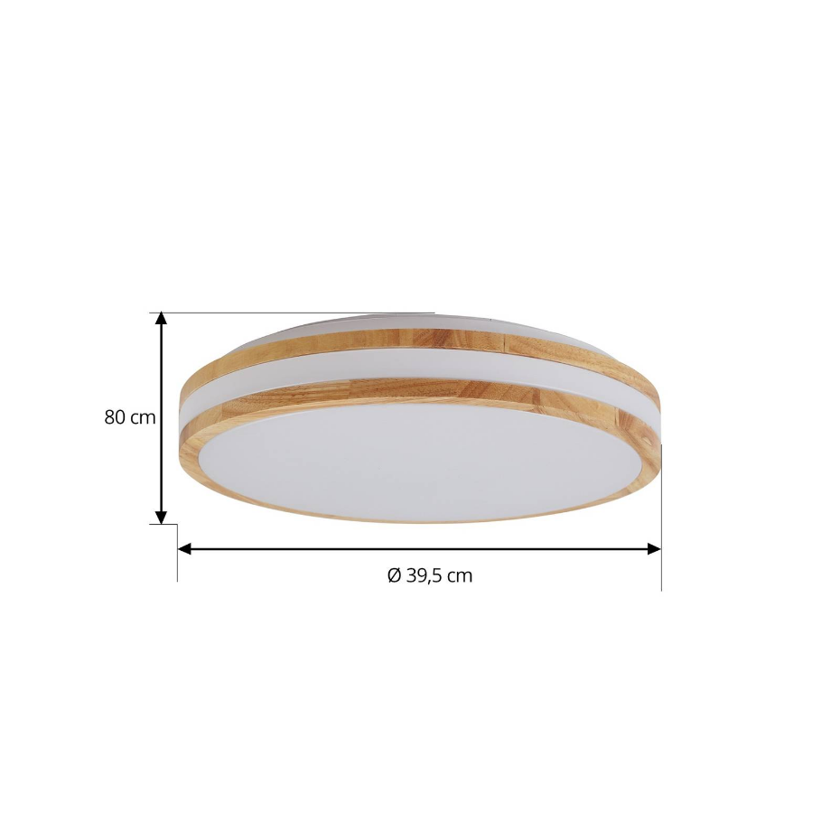 Plafonnier en bois moderneLED, Emiva