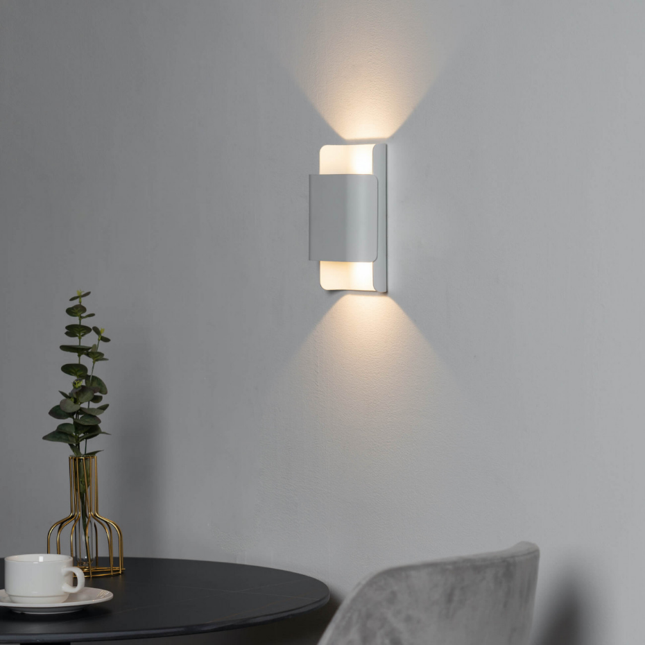 Applique carrée LED à double flux - LAILA