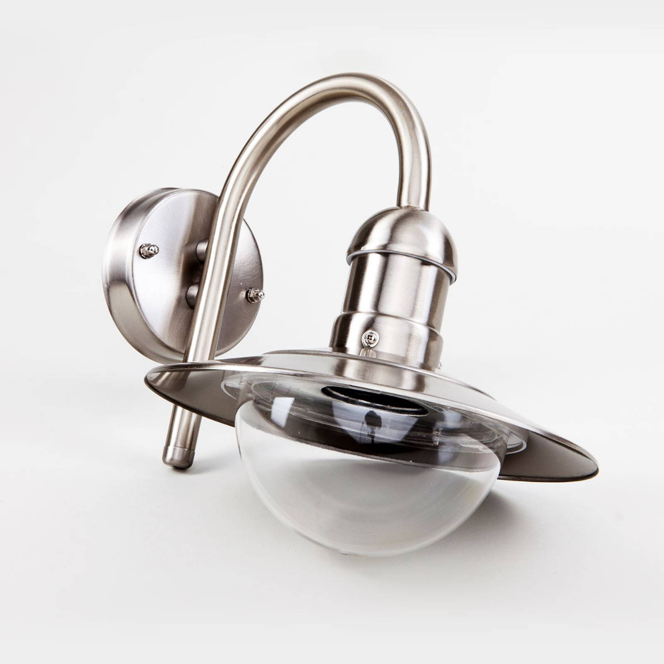 Applique extérieure en inox moderne, Damion