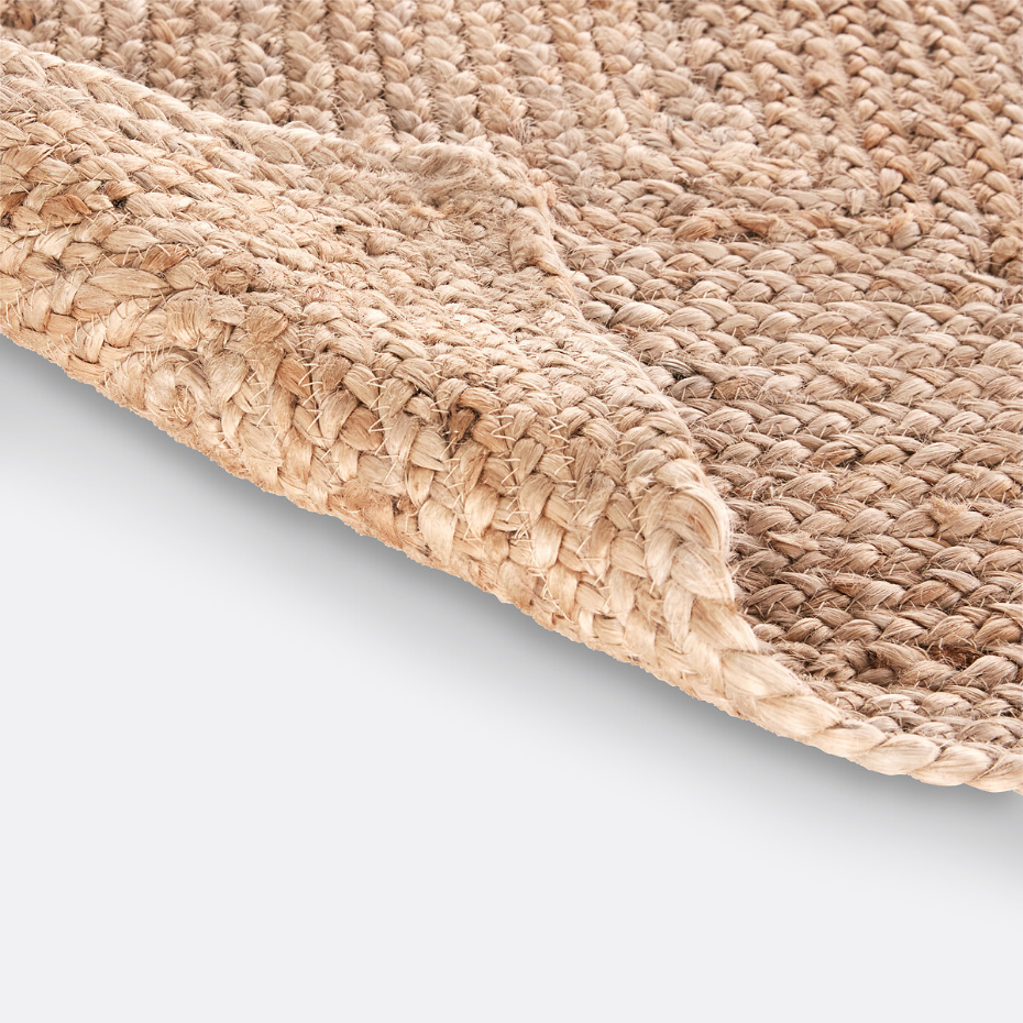 Descente de lit en jute, Aftas