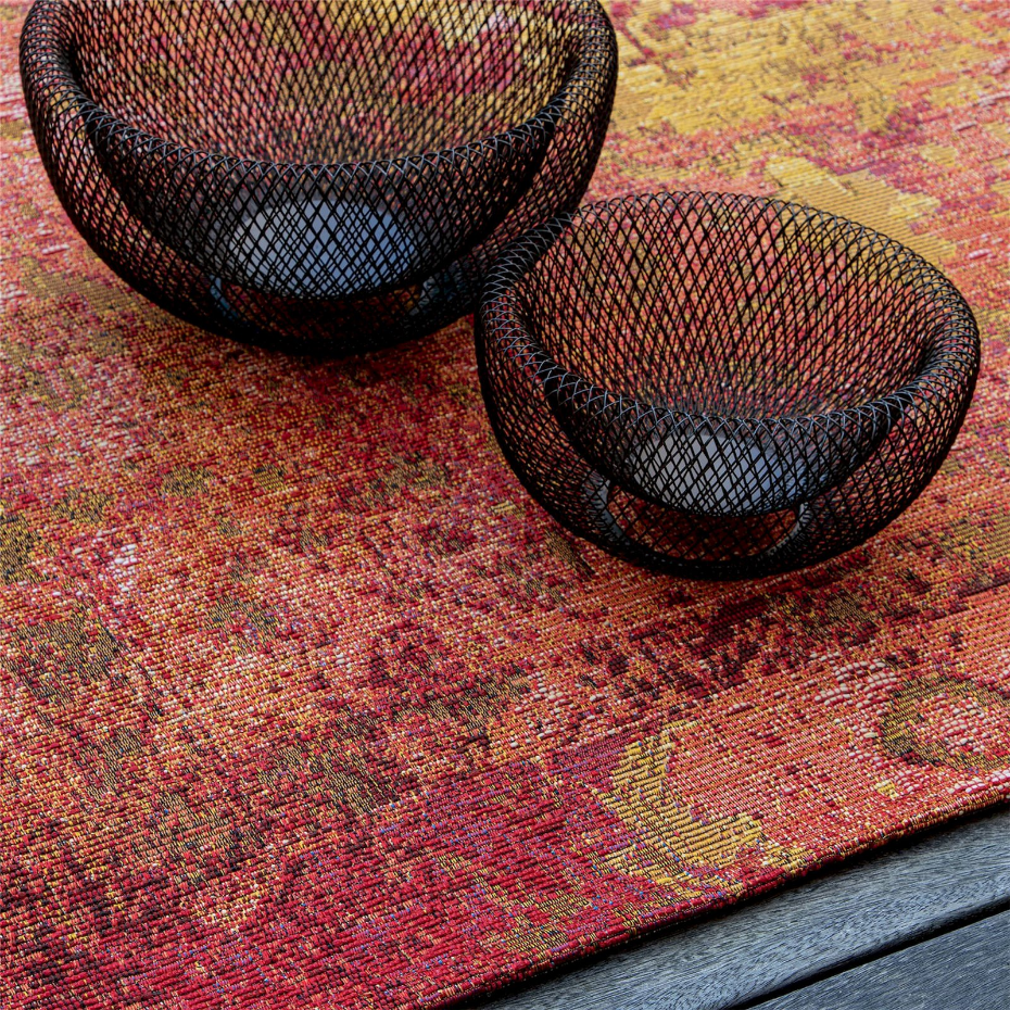 Tapis jacquard rectangulaire intérieur extérieur