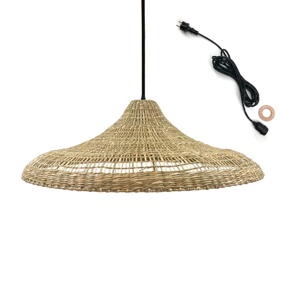 Suspension secteur FREYA LARGE D70CM 5M