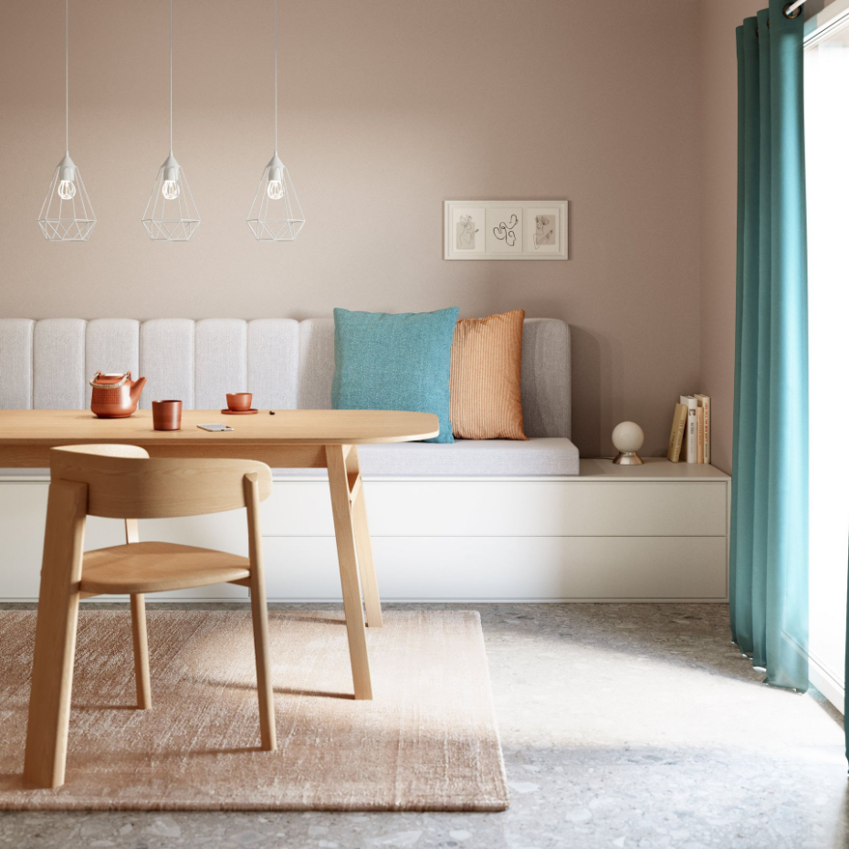 Lampe en fer tactile, KOZE