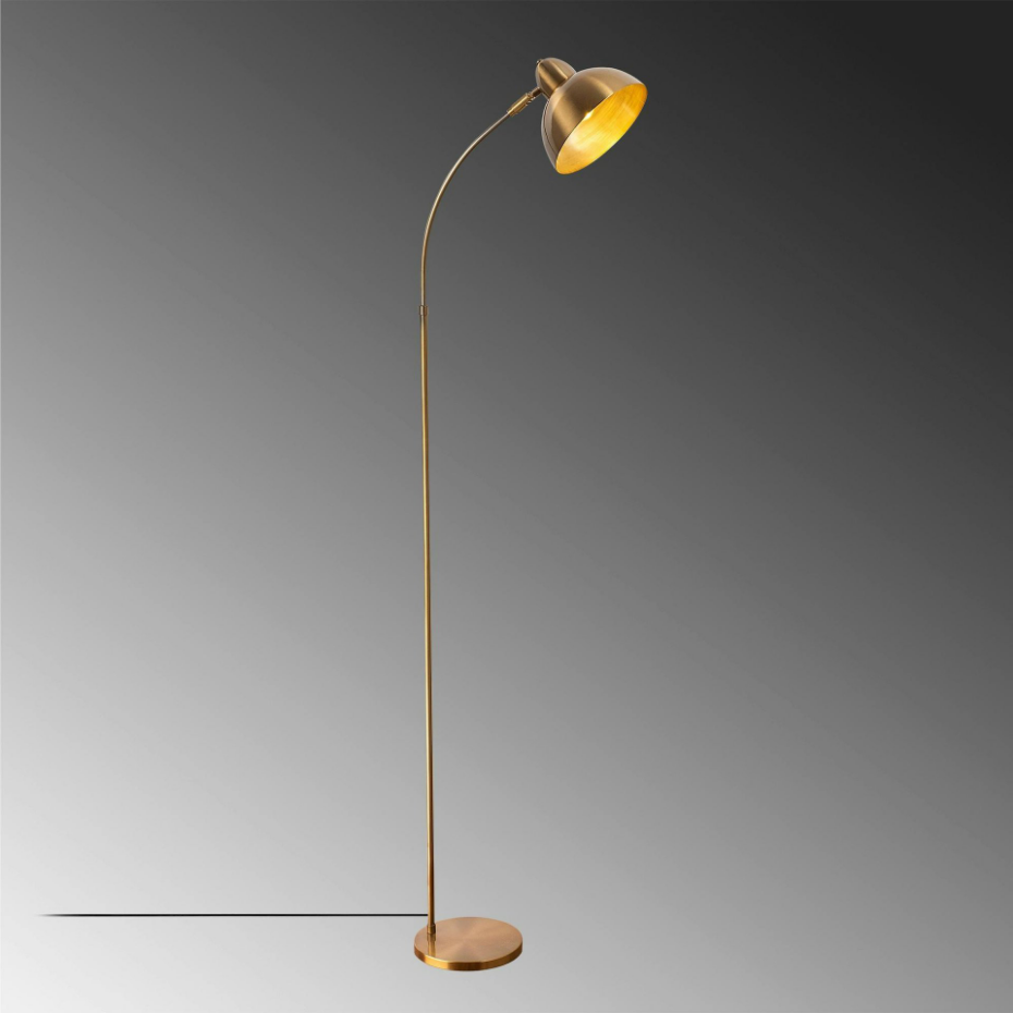 Lampadaire vintage en métal SILE