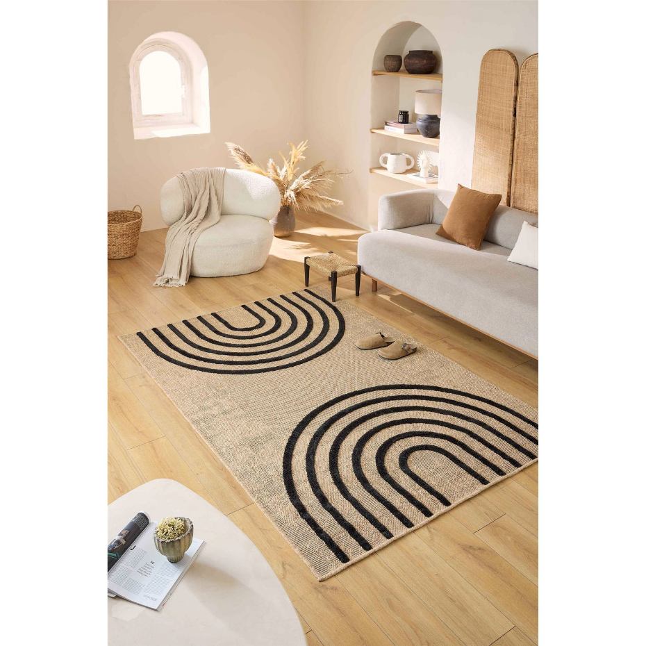 Tapis rectangulaire en polypropylène Palma