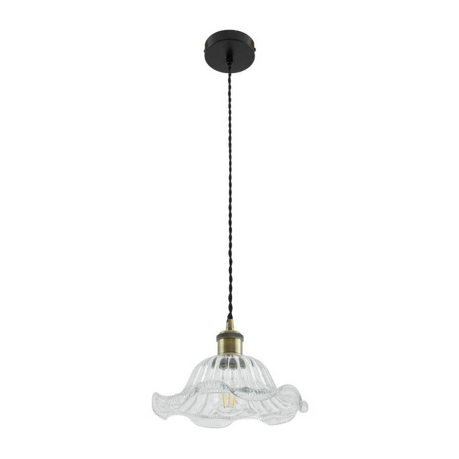 Suspension en verre antique, Ludowika