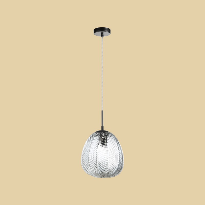 Suspension En Verre Transparent Menta