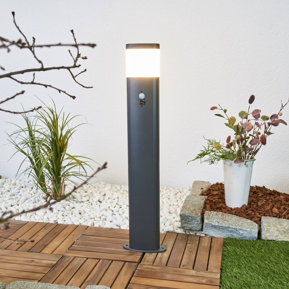 Luminaire extérieur en inox moderneLED