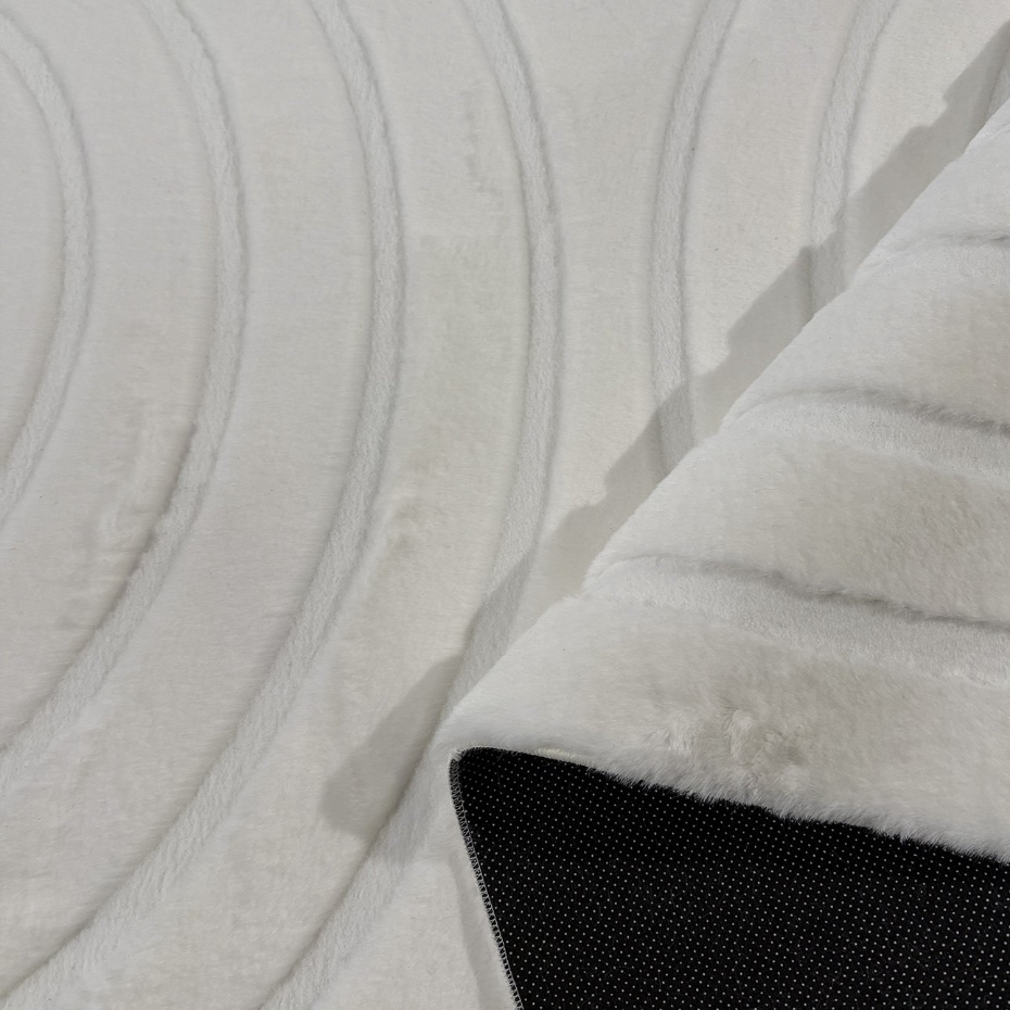 Tapis interieur doux à motif arc lavable en machine ALASKA