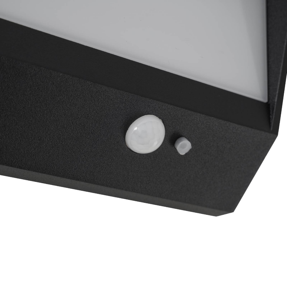 Lampe solaire extérieure en aluminiumLED