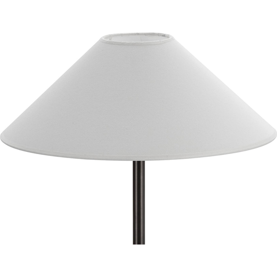 Abat-jour rond en coton pour lampe