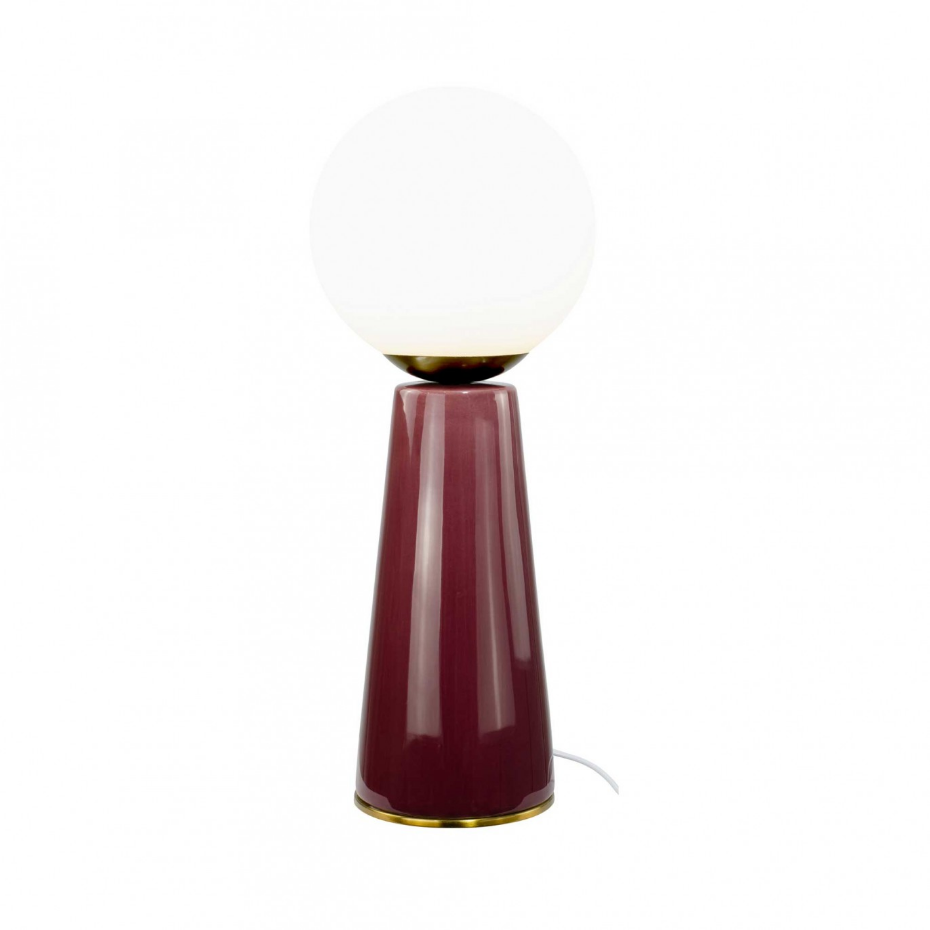 Lampe à poser en céramique & verre & métal, COLYNE