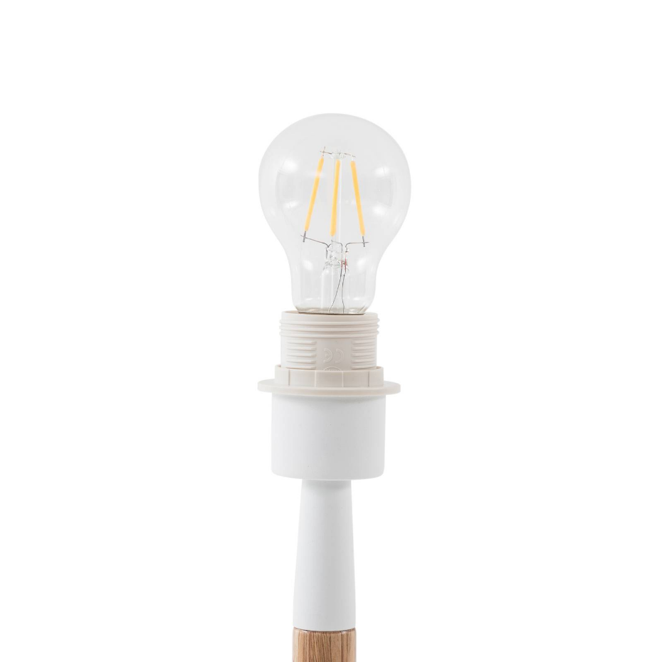Lampadaire en bois scandinave, Ellorin