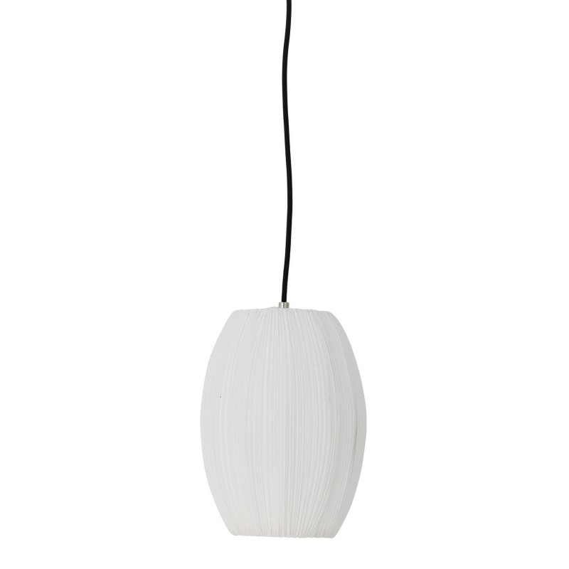 Lampe suspension tissu texturé  Pica