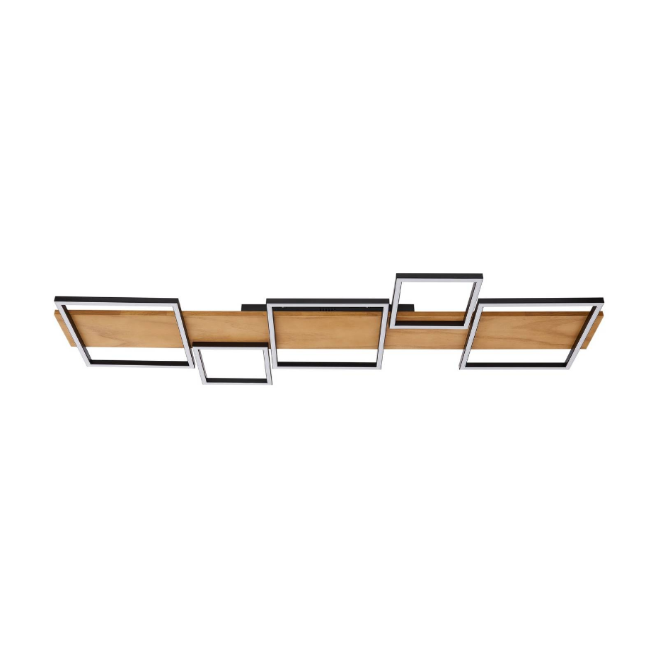 Plafonnier en bois moderneLED, Galad