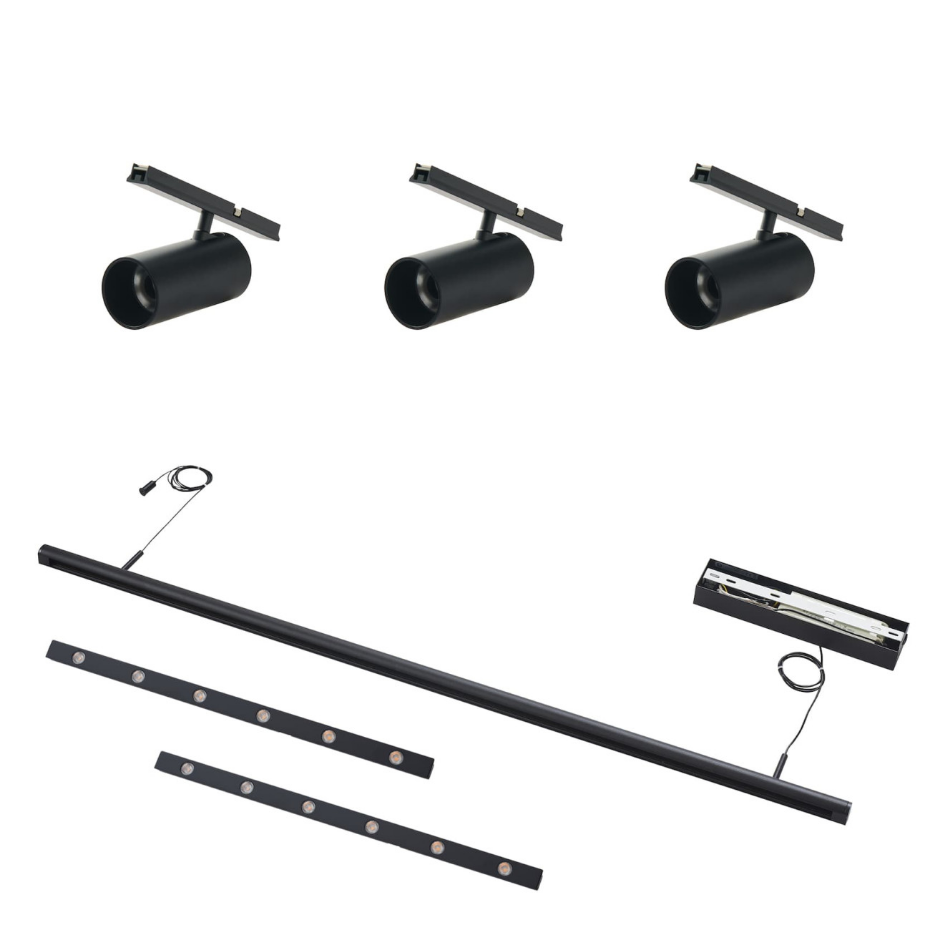 Kit suspension LED modulable aimantée - LYNE