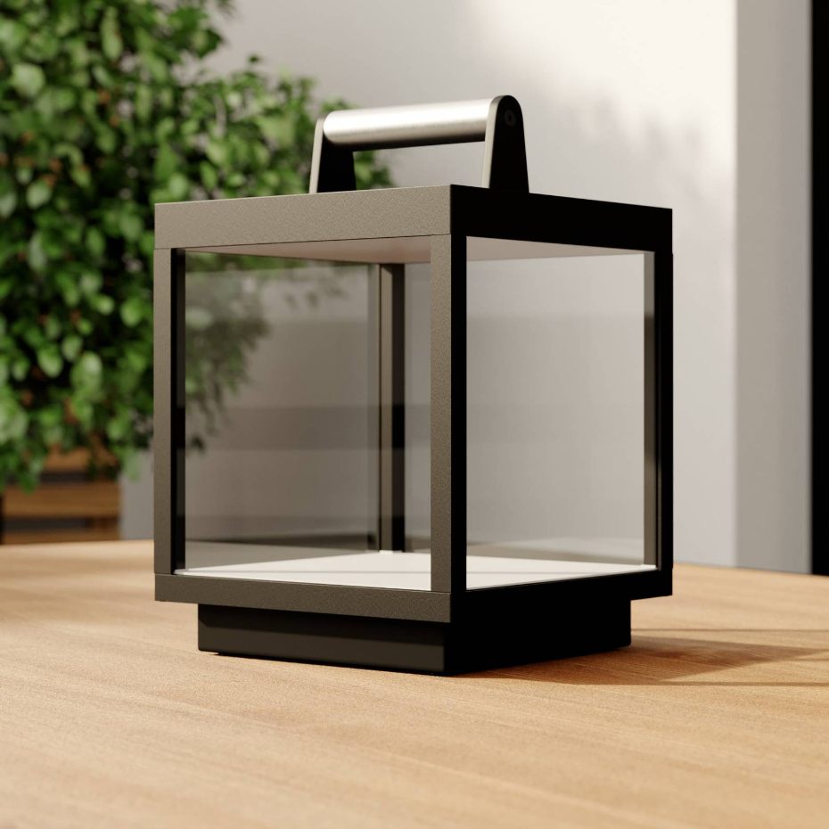 Luminaire de terrasse en aluminium moderneLED