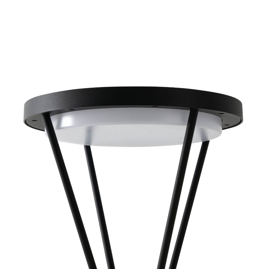 Lampe solaire en aluminium moderneLED