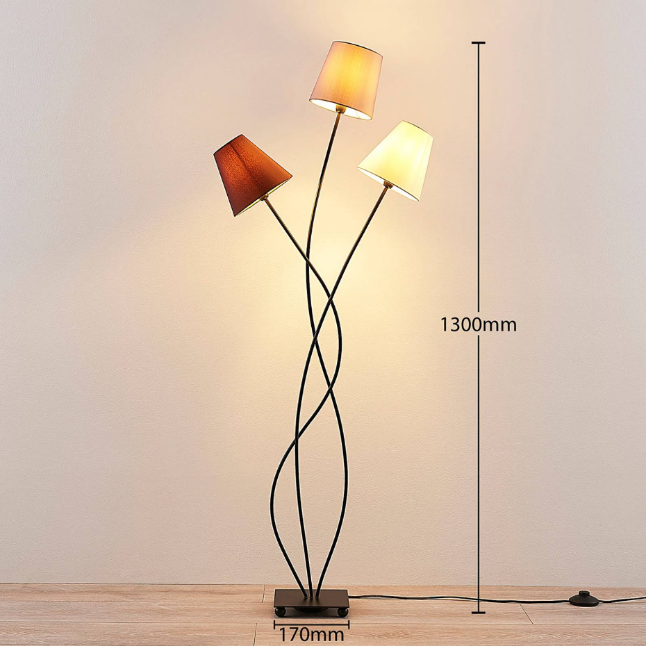 Lampadaire en textile moderne, Melis
