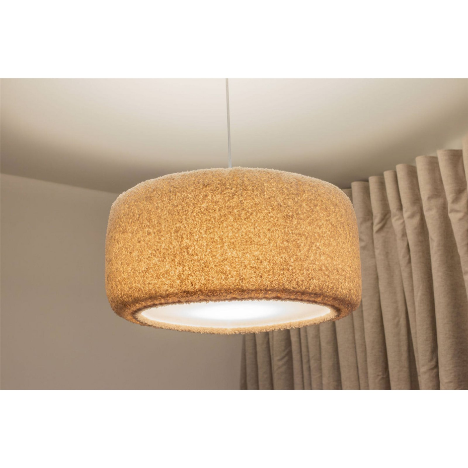 Suspension nuage en tissu peluche rond Cloud