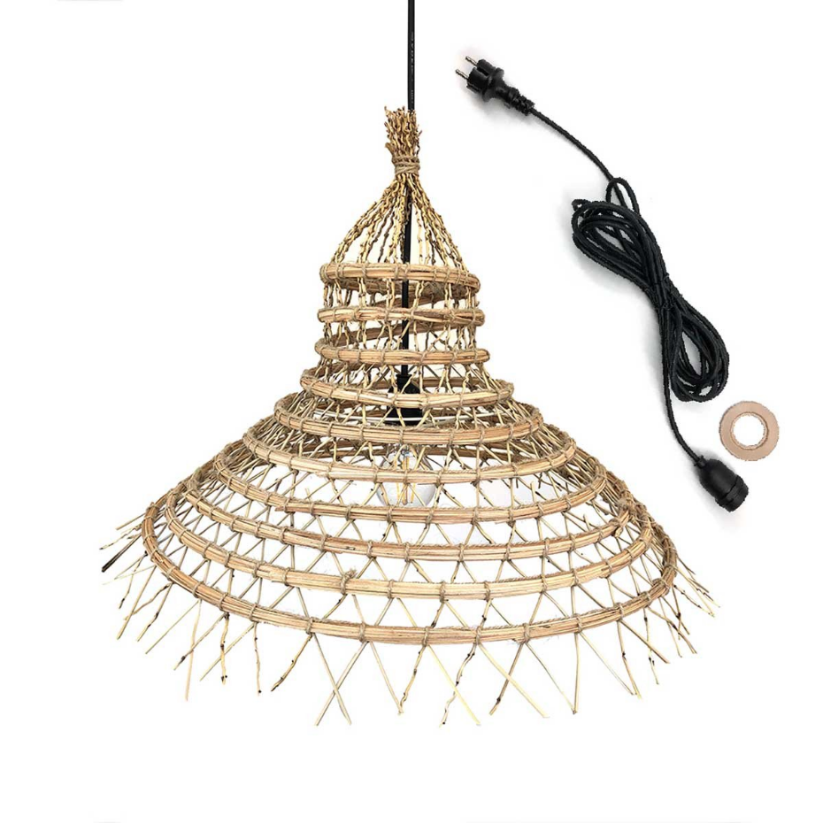 Suspension GAIA Extérieure Palmier Dattier Beige D60cm