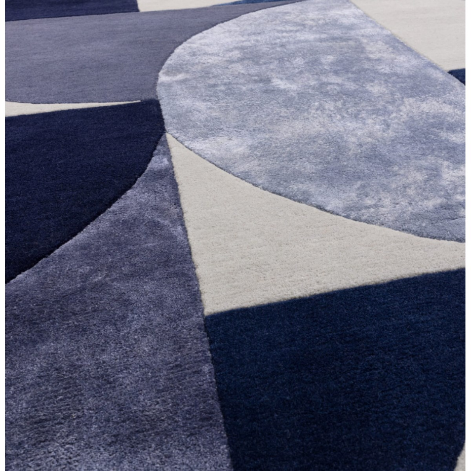 Tapis salon et chambre moderne en laine LAVO
