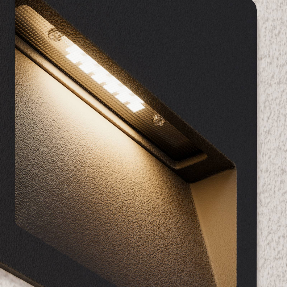 Applique extérieure en aluminium moderneLED