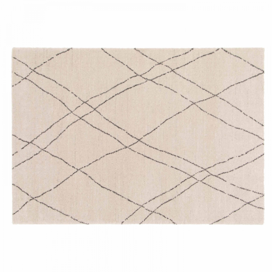 Tapis motif berbère à poils ras, ATLAS