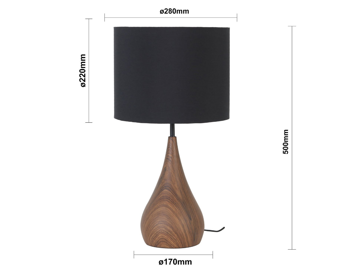 Lampe De Table Métal SVANTE