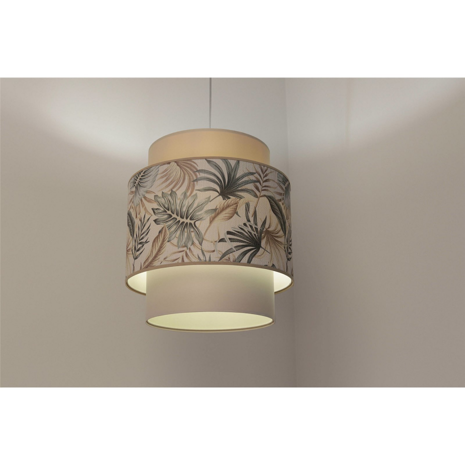Suspension extérieure en tissu motif fleuri Doblo