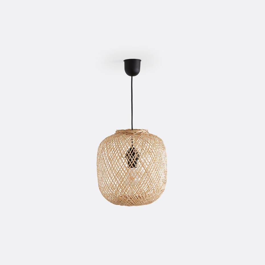 Suspension en bambou Ø33 cm, Ezia
